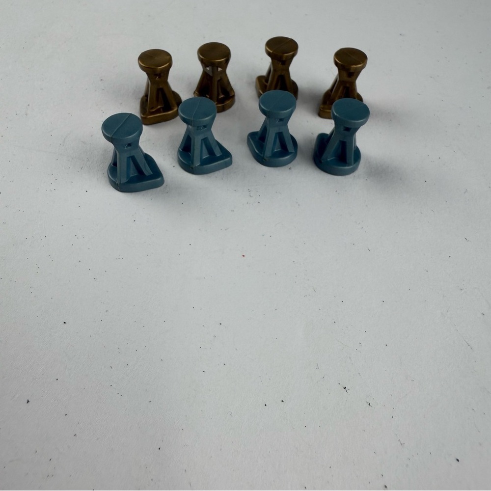 Vintage Lost Treasure Board Game 8 Buoy Pieces ONLY.